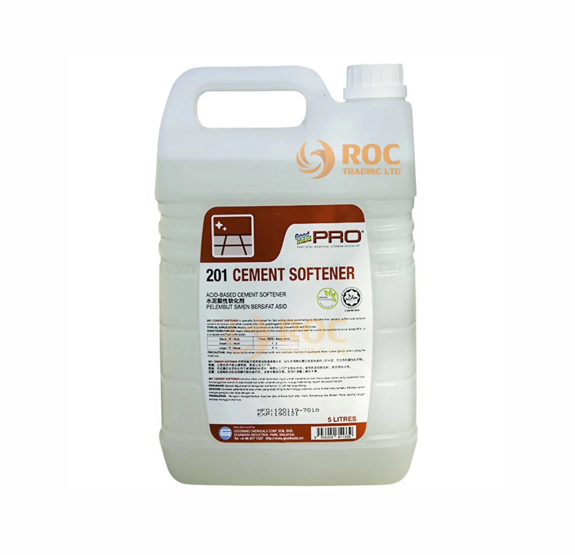 Hóa chất tẩy xi măng Goodmaid Pro GMP 201 Cement Softener