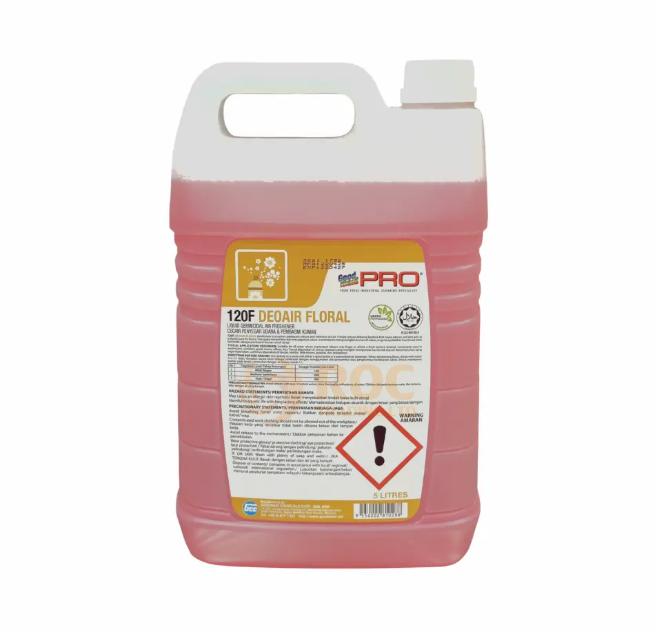 Dung dịch khử mùi phòng Goodmaid Pro GMP 120F Deoair Floral (Hương Dâu)