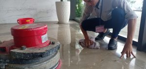 Quy trình phục hồi và đánh bóng đá cẩm thạch (Marble), ROC