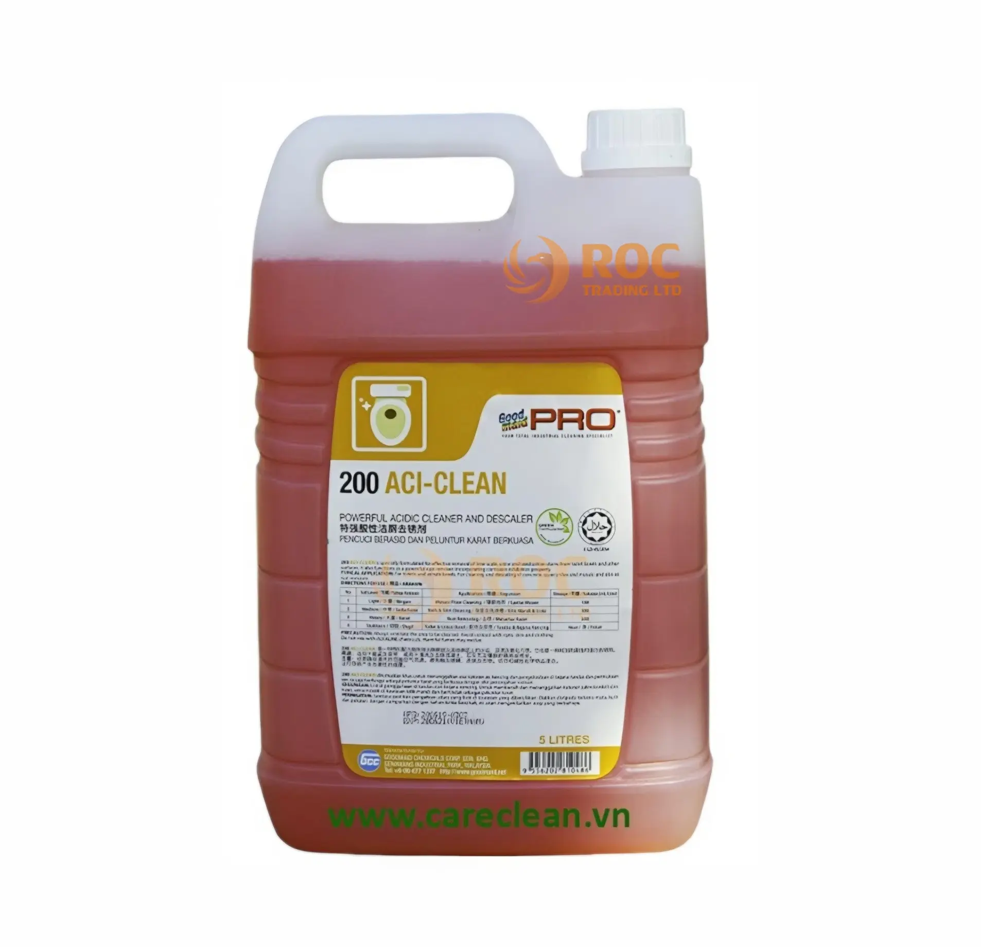 GMP-200-tay-gi-set-o-vang Hóa chất tẩy ố vàng, gỉ sét Goodmaid Pro GMP 200 Aci Clean