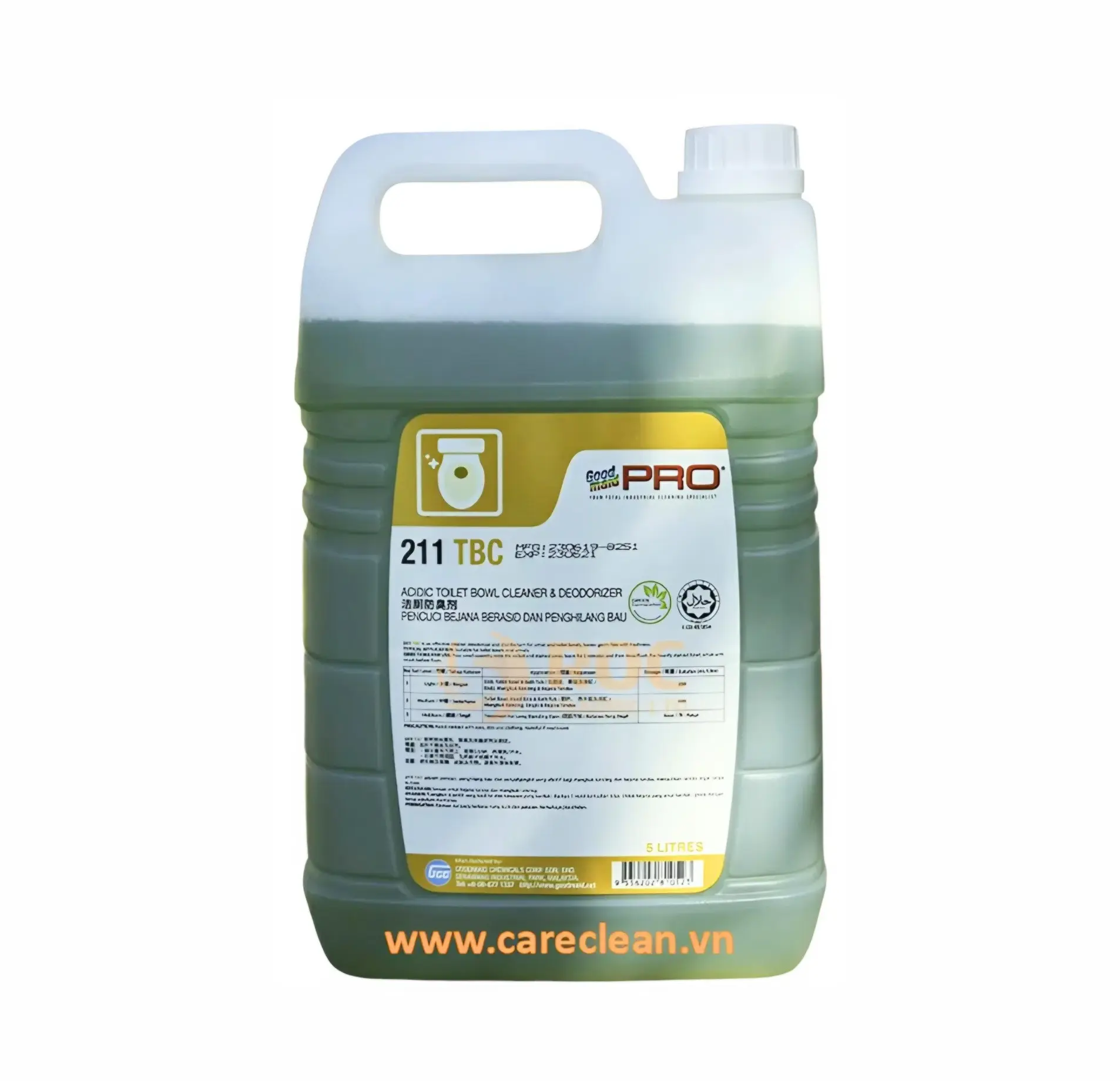 Hóa chất tẩy bồn cầu Goodmaid Pro GMP 211 TBC