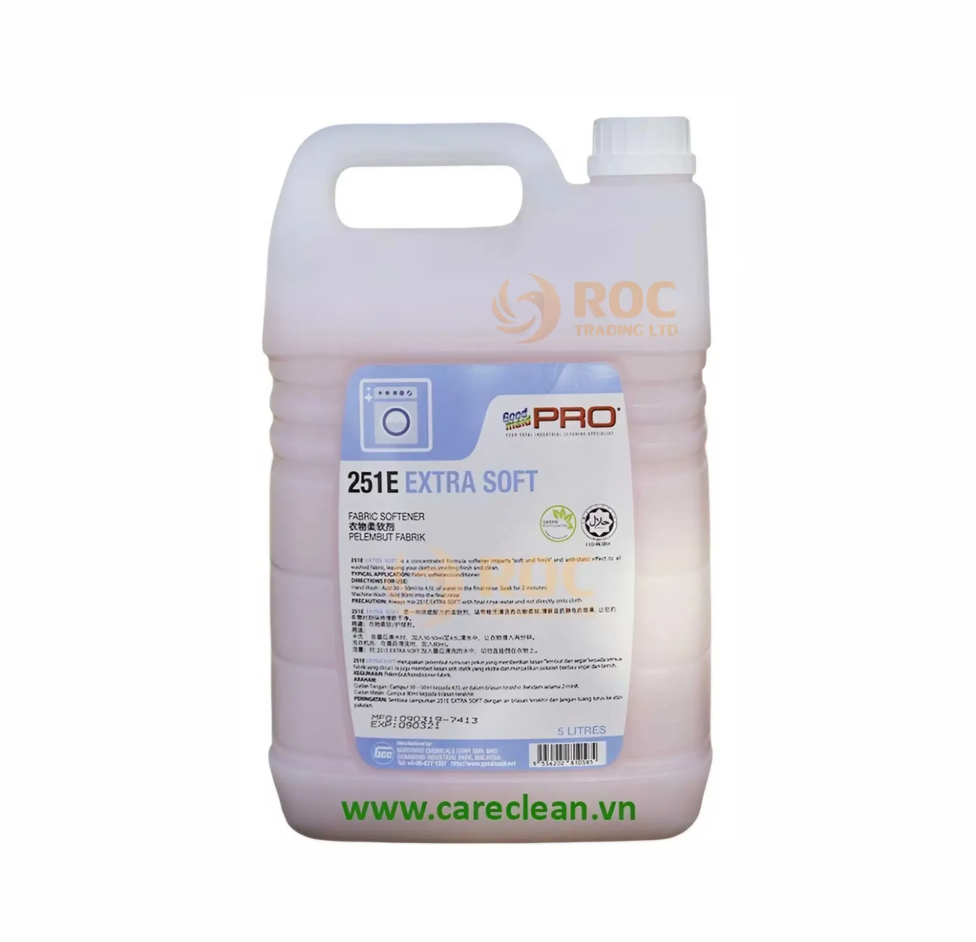 GMP-251E-nuoc-xa-vai-5l Nước xả vải Goodmaid Pro GMP 251E EXTRASOFT