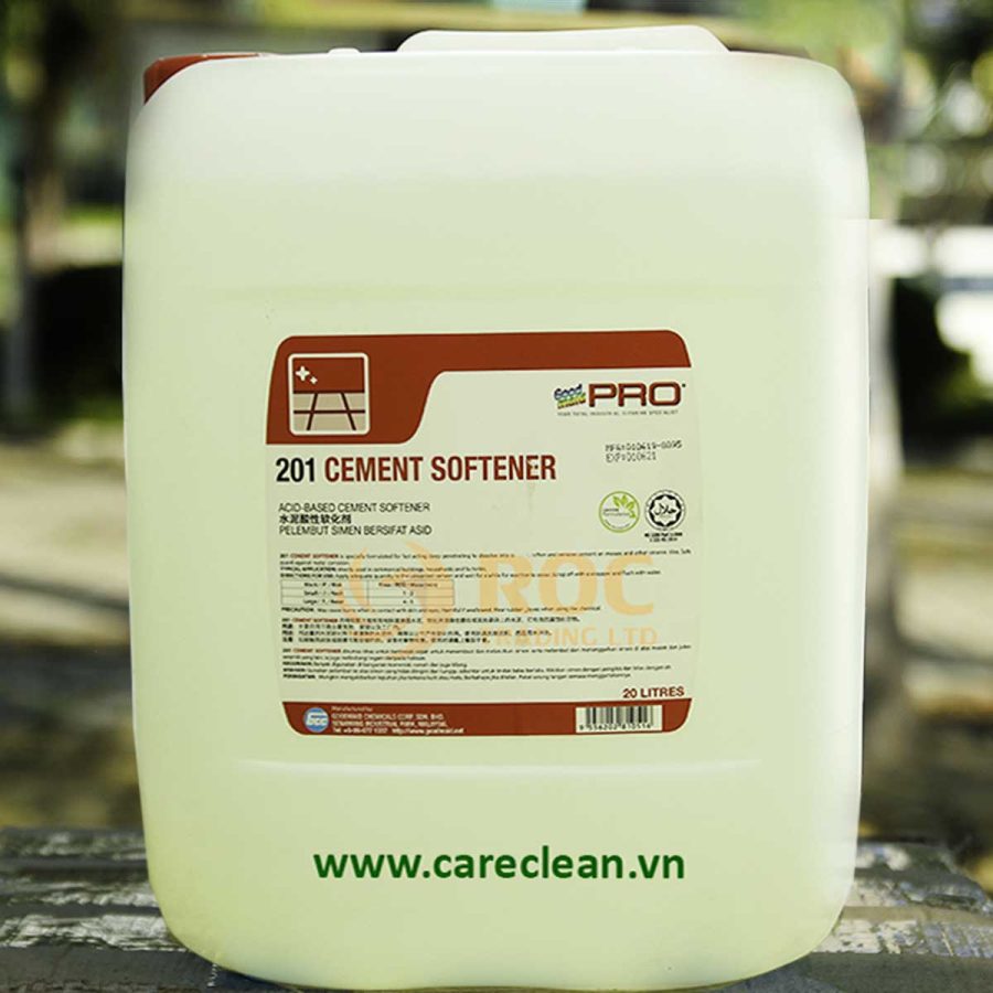Hoá chất tẩy đốm xi măng GMP 201 Cement Softener