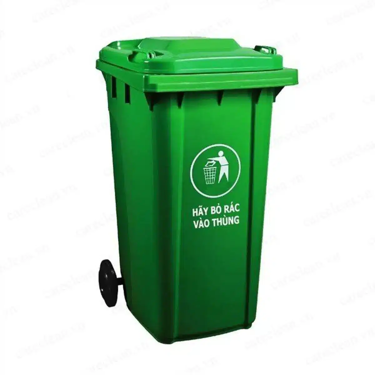 Thùng rác nhựa nắp kín 240L tại ROC