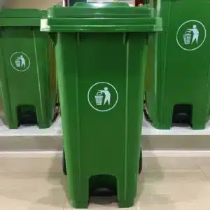 Thùng rác nhựa đạp chân 120L tại ROC