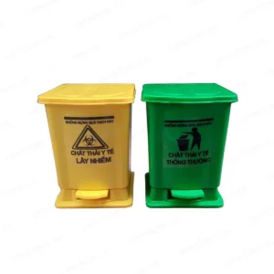 Thùng rác y tế 15 lít có chân đạp tại ROC