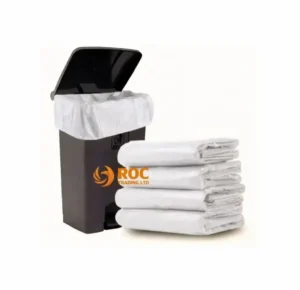 Túi rác công nghiệp trắng