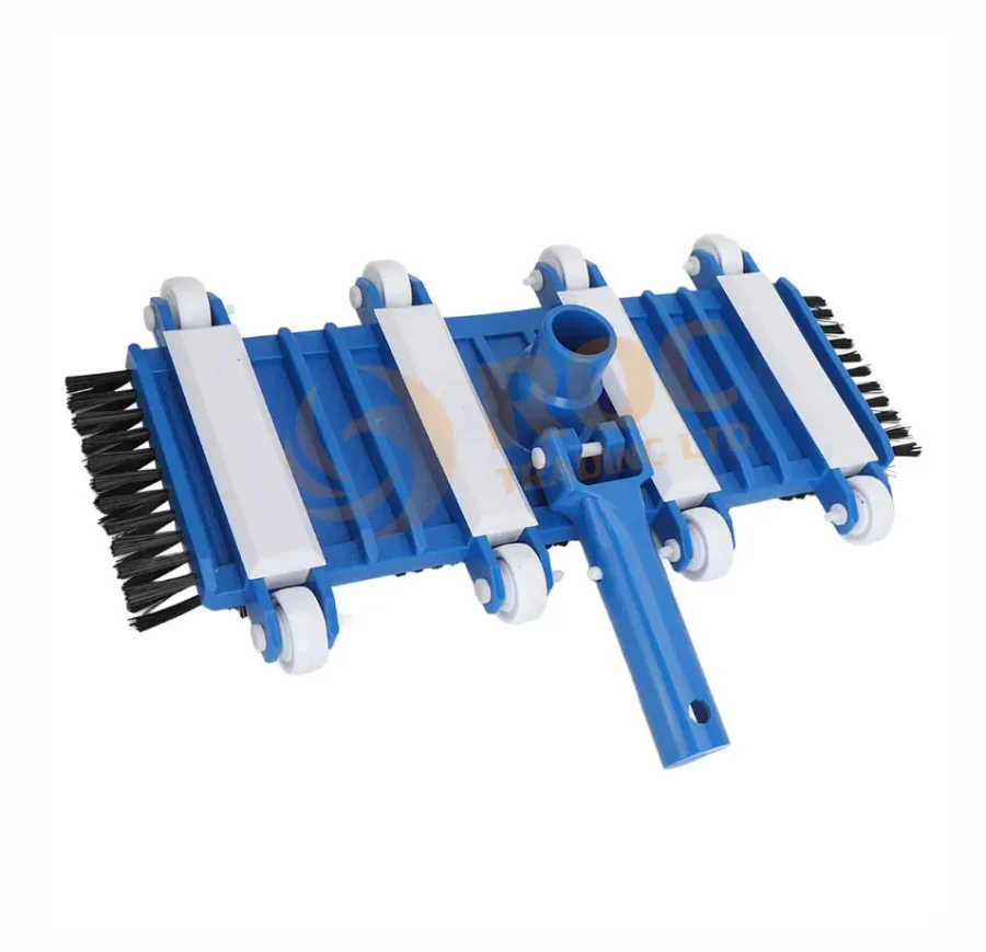 Bàn hút hồ bơi 8 bánh xe chổi cọ 2 đầu giá tốt tại ROC