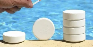 Viên nén TTCA 20 gram làm sạch hồ bơi