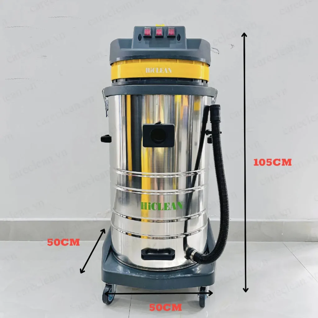 Máy hút bụi HC80 kích thước tại ROC 