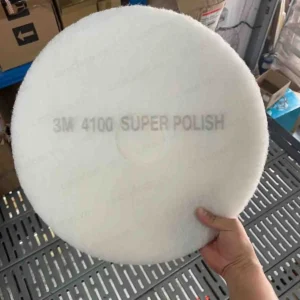 Pad chà sàn trắng 3M 17 inch tại ROC 