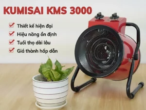 Máy thổi sàn Kumisai KSM 3000 ứng dụng đa dạng