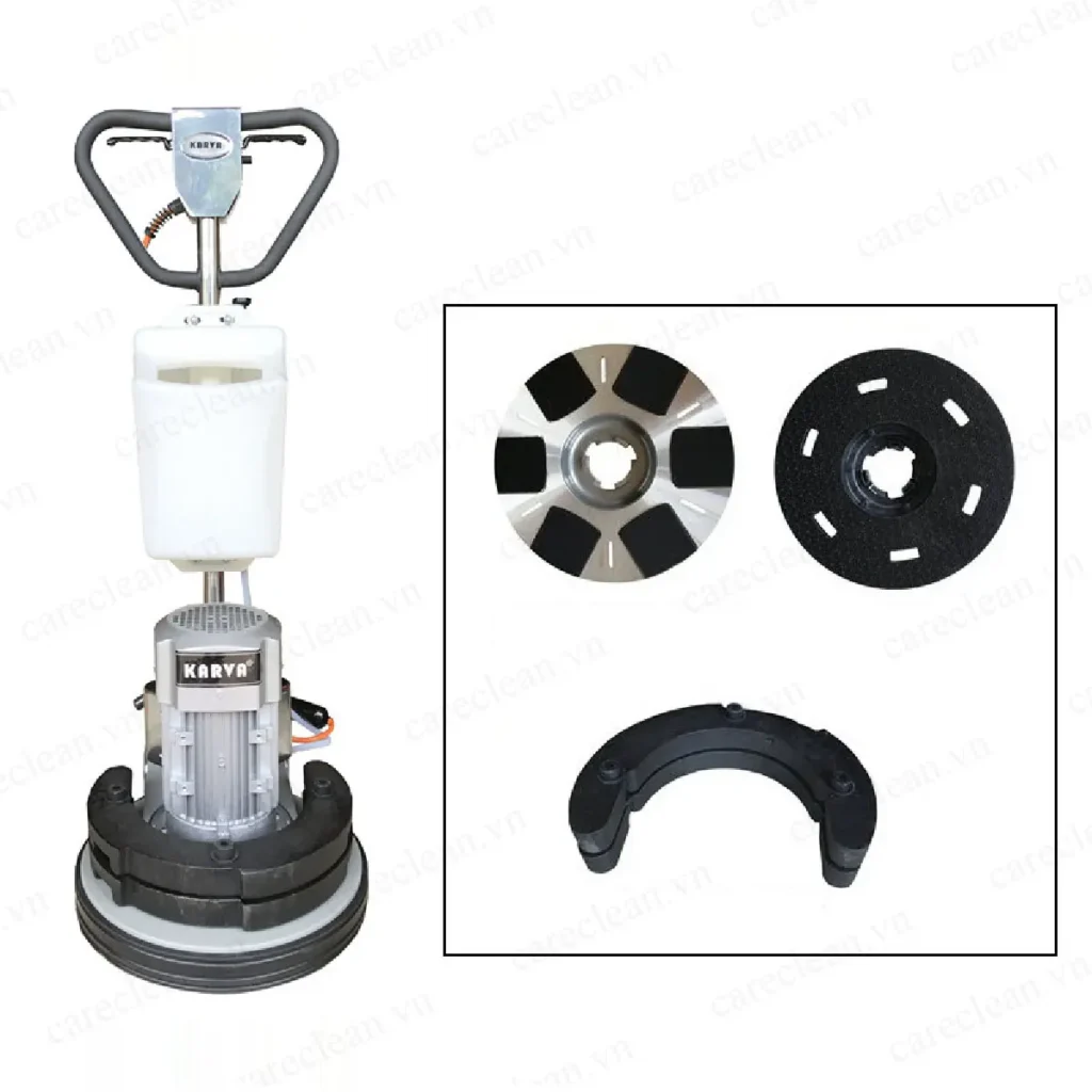 Máy chà sàn Karva 3HP KVG-17F phụ kiện đi kèm tại ROC 