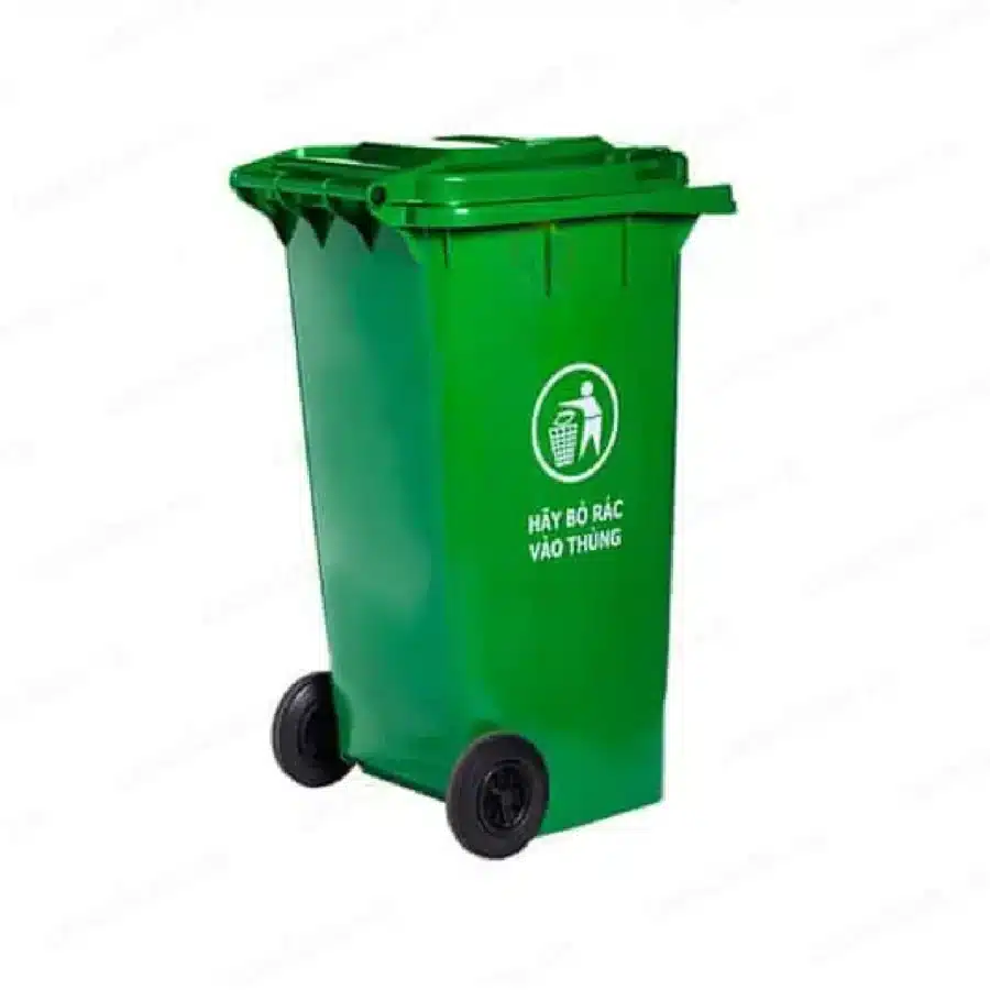 Thùng rác nhựa HDPE 120L tại ROC