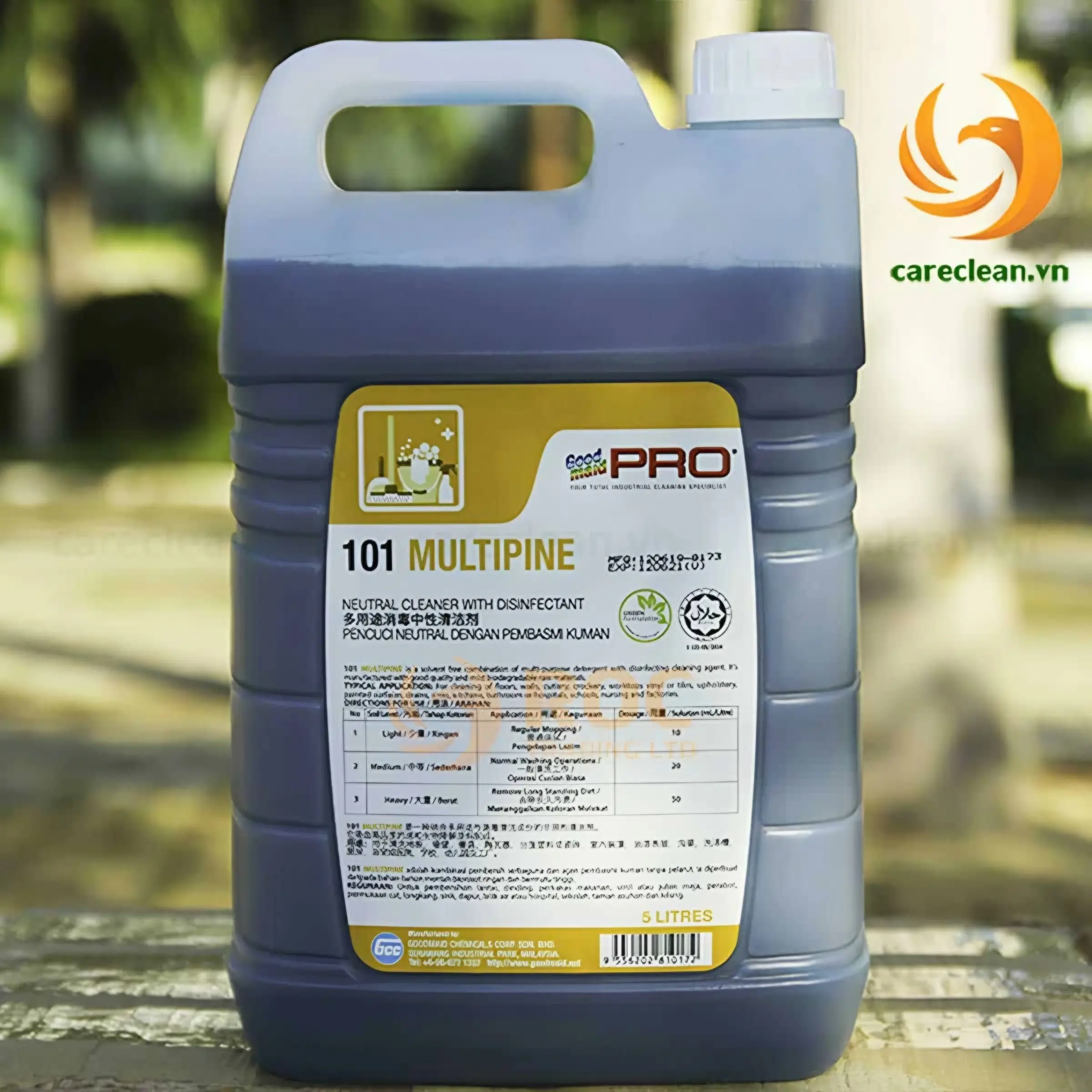 Nước lau sàn sát khuẩn hàng ngày Goodmaid Pro GMP 101 Multipine