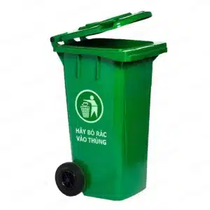 Thùng rác nhựa HDPE 120L tại ROC