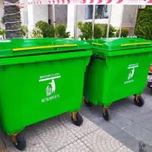 Thùng rác công nghiệp 660L tại ROC