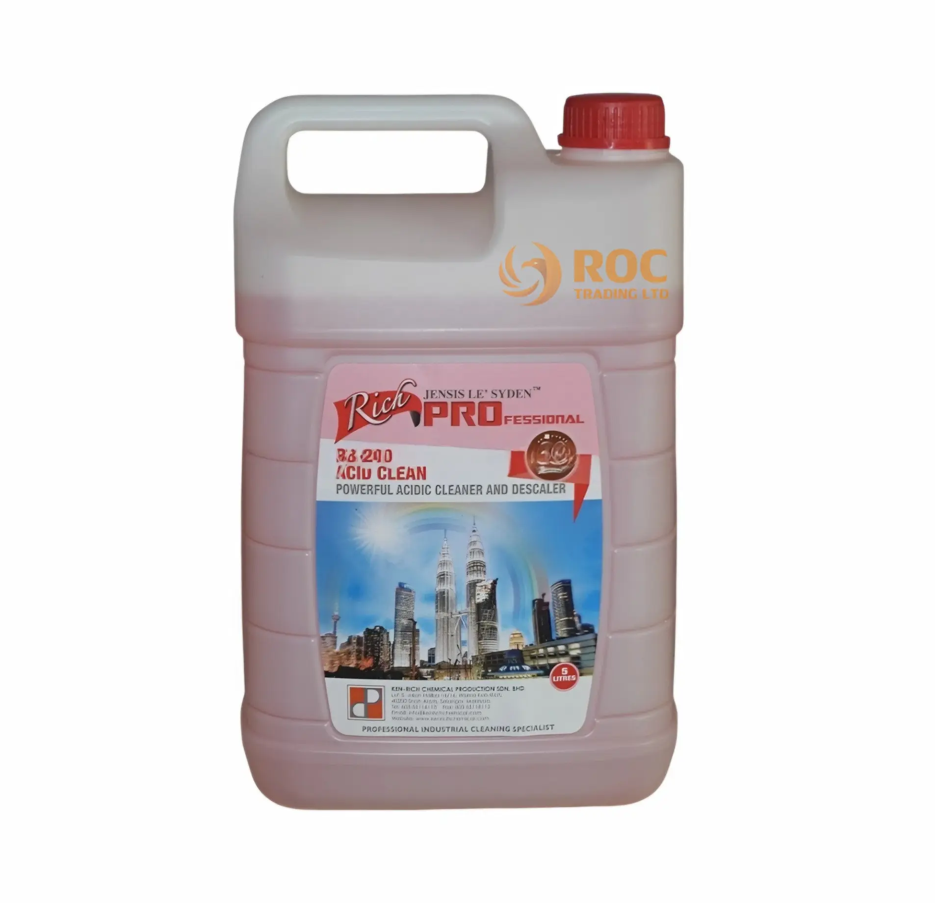 Rich Pro R8-200 Aci Clean Hóa chất tẩy ố vàng, gỉ sét Rich Pro R8-200 Aci Clean