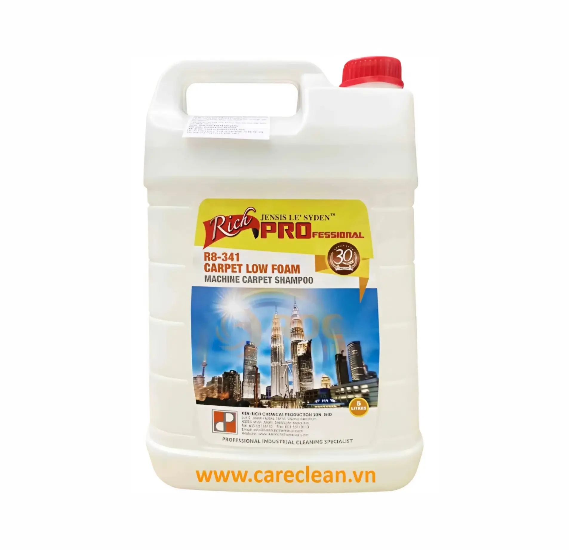 Dung dịch giặt thảm ít bọt Rich Pro R8-341 Carpet Low Foam