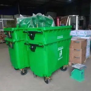 Thùng rác công nghiệp 660L tại ROC