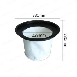 Túi Lọc Máy Hút Bụi 15L kích thước tại ROC
