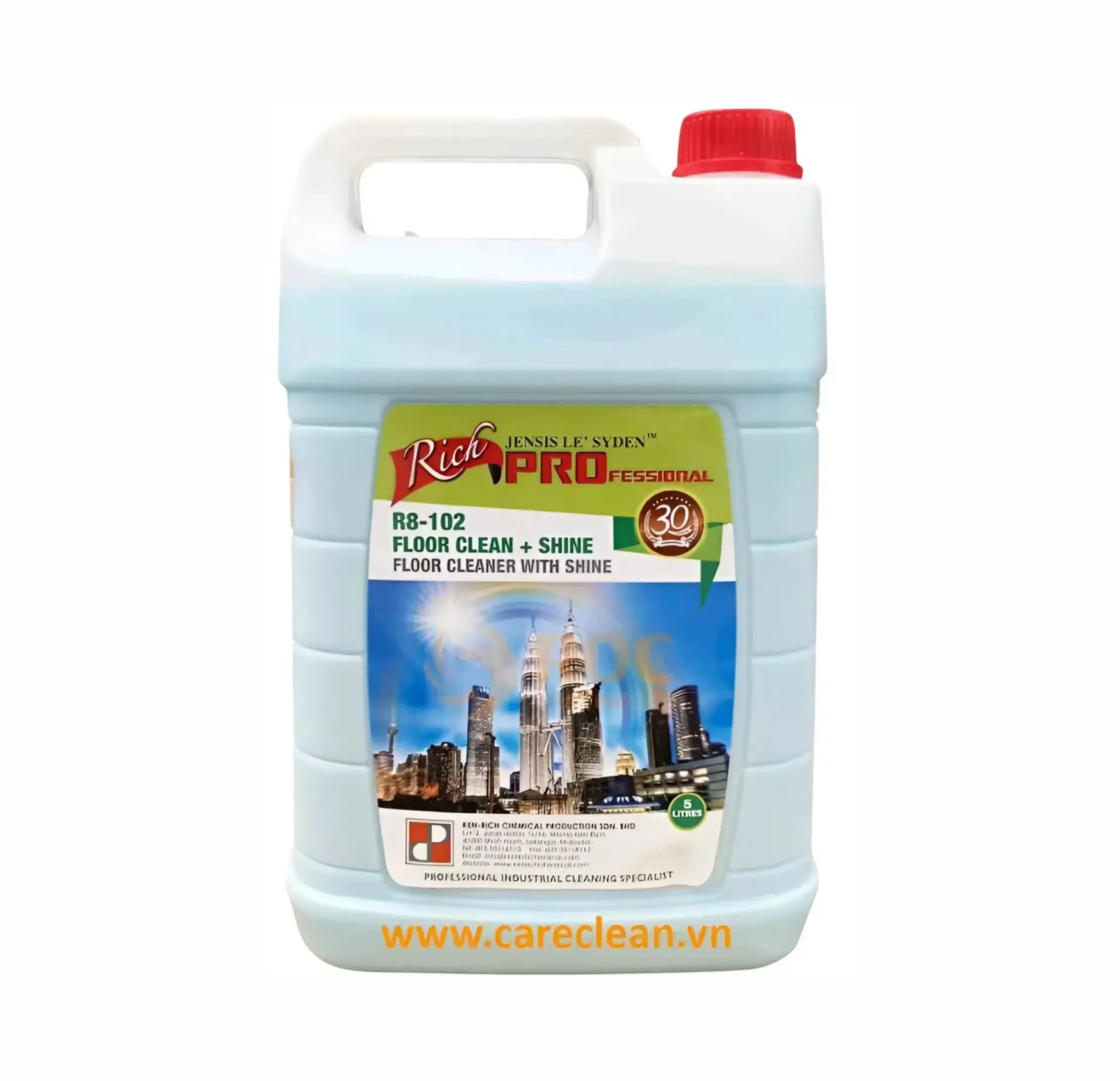 Hóa chất lau bóng sàn RichPro R8-102 Floor Clean + Shine