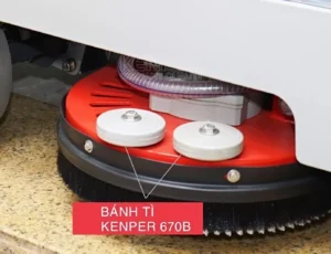Chi tiết máy chà sàn liên hợp ngồi lái Kenper 670B