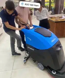 Máy chà sàn liên hợp Clepro X550E ứng dụng đa dạng