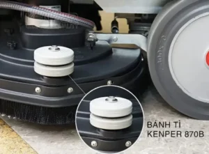 Bánh xe máy chà sàn liên hợp Kenper Husar 870B