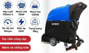 Máy chà sàn liên hợp Supper Clean SC50C