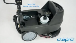 Bên trong máy chà sàn liên hợp Clepro C35E