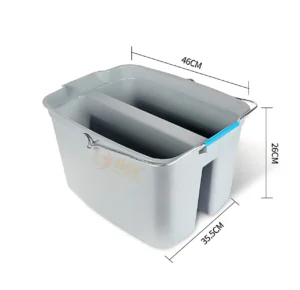 Kích thước xô đựng dụng cụ lau kính tại ROC