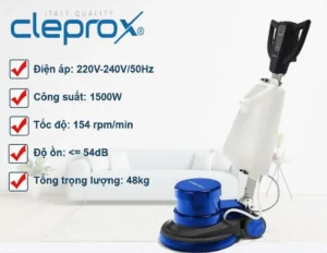 Thông số máy chà sàn đơn CleproX CX250B