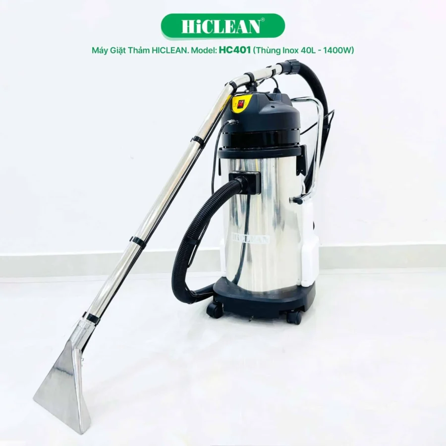 Máy giặt thảm phun hút Hiclean HC401 tại ROC