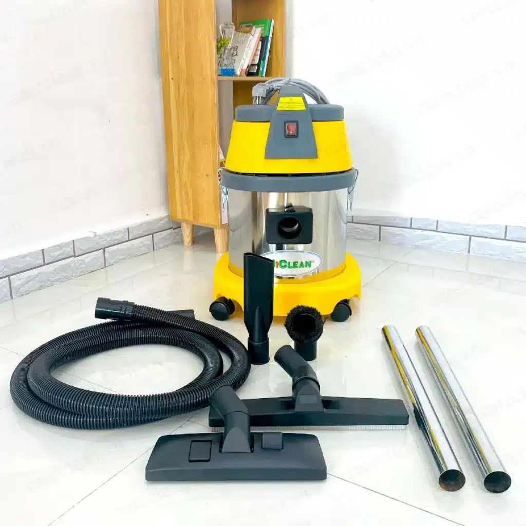 Máy hút bụi công nghiệp HiClean HC15 phụ kiện đi kèm tại ROC 