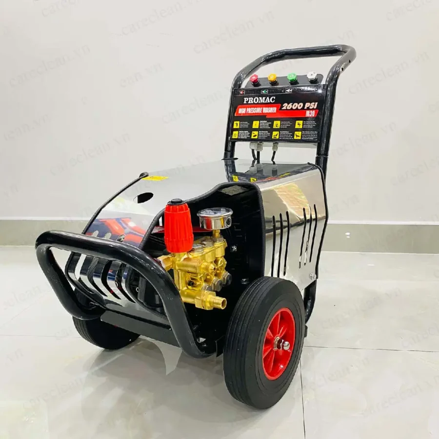 Máy rửa xe áp lực cao Promac M30 tại ROC
