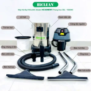 Chi tiết máy hút bụi Hiclean HC30 New