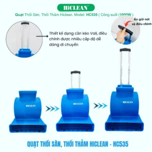 Quạt thổi sàn Hiclean HC535 hướng dẫn sử dụng máy