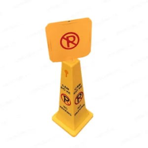 Biển báo cấm đỗ xe hình trụ tại ROC