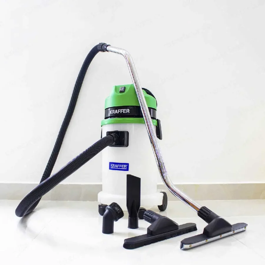 Máy hút bụi Kraffer KF130 thùng nhựa tại ROC