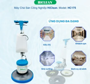 Máy chà sàn Hiclean HC175 ứng dụng đa dạng