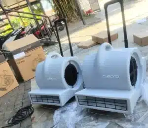 Quạt thổi thảm CP210-1 ứng dụng đa dạng