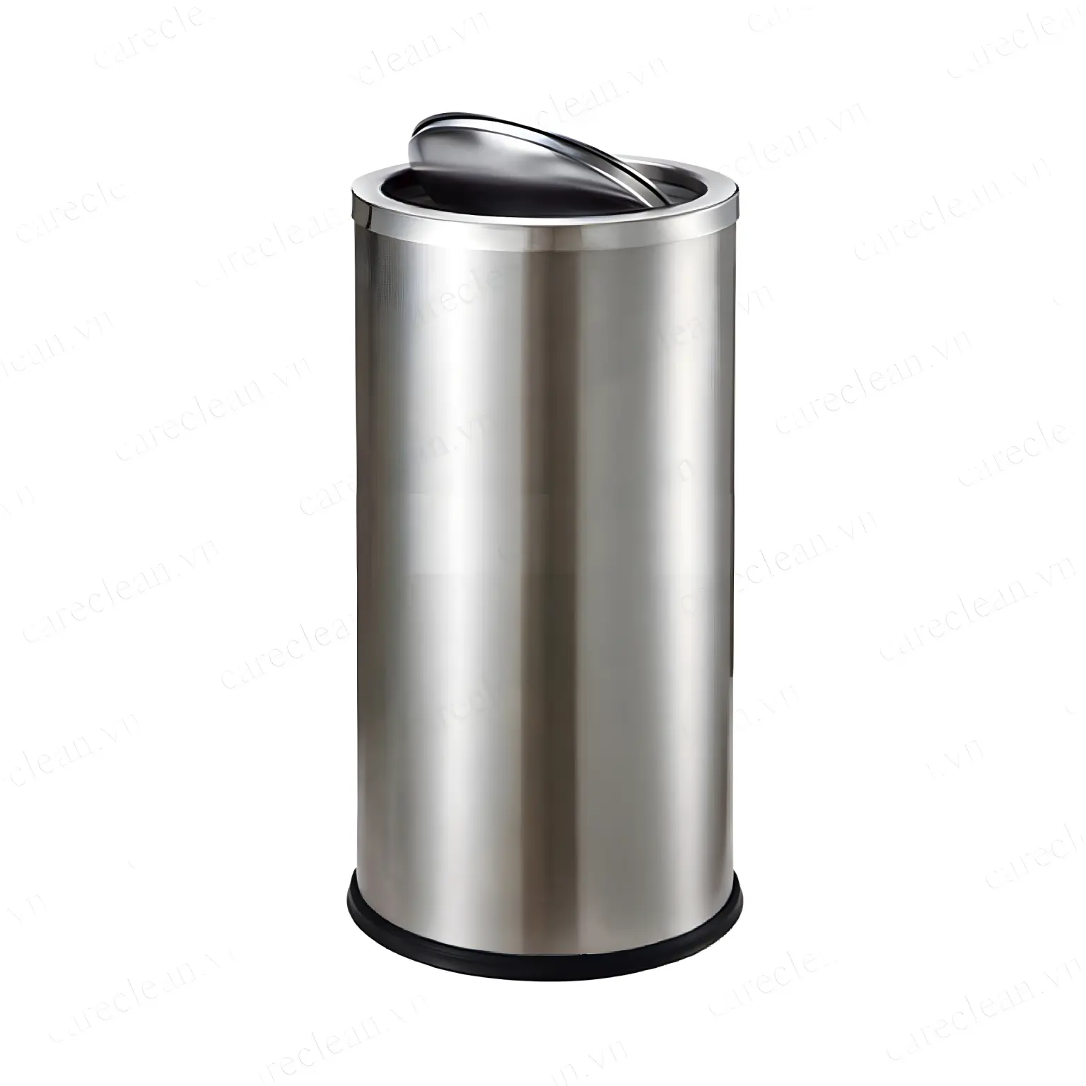 Thùng rác inox nắp lật 38x 70cm tại ROC