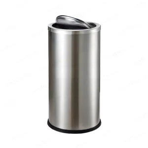 Thùng rác inox nắp lật 38x 70cm tại ROC