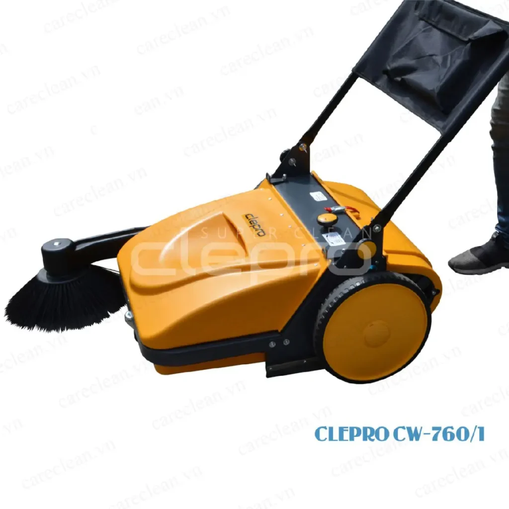 Xe quét rác đẩy tay CLEPRO CW-760/1 tại ROC 