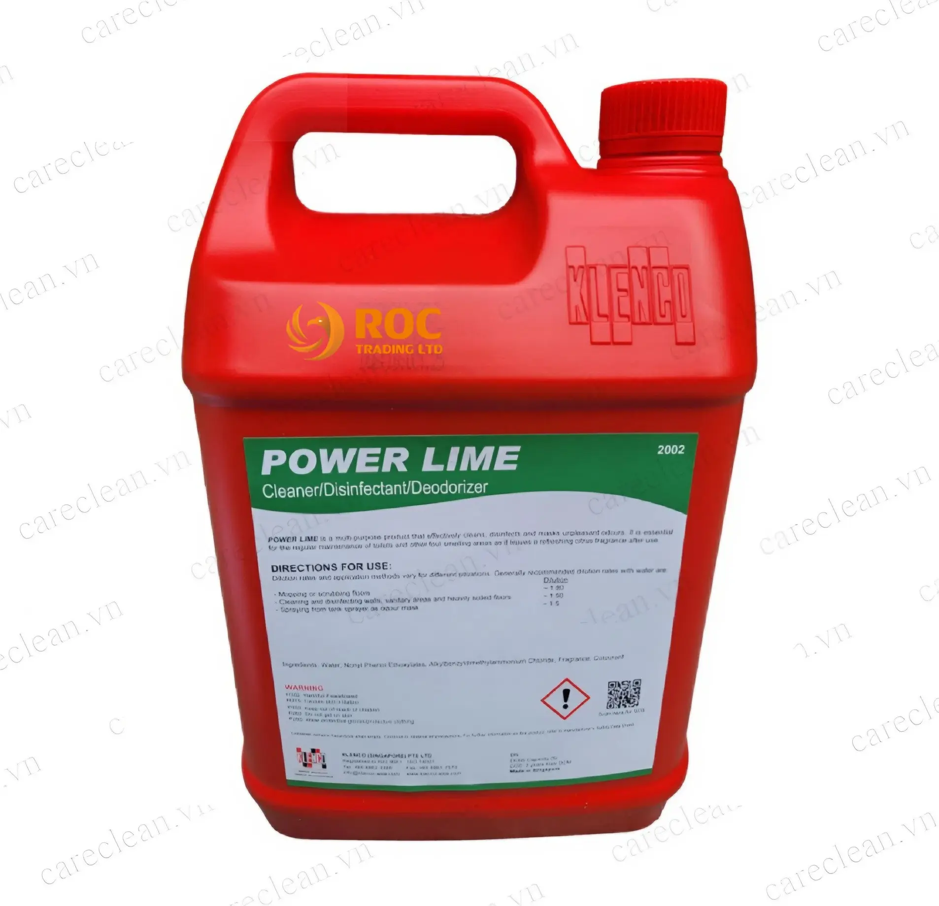 Power Lime-5L Chất tẩy khử trùng diệt khuẩn