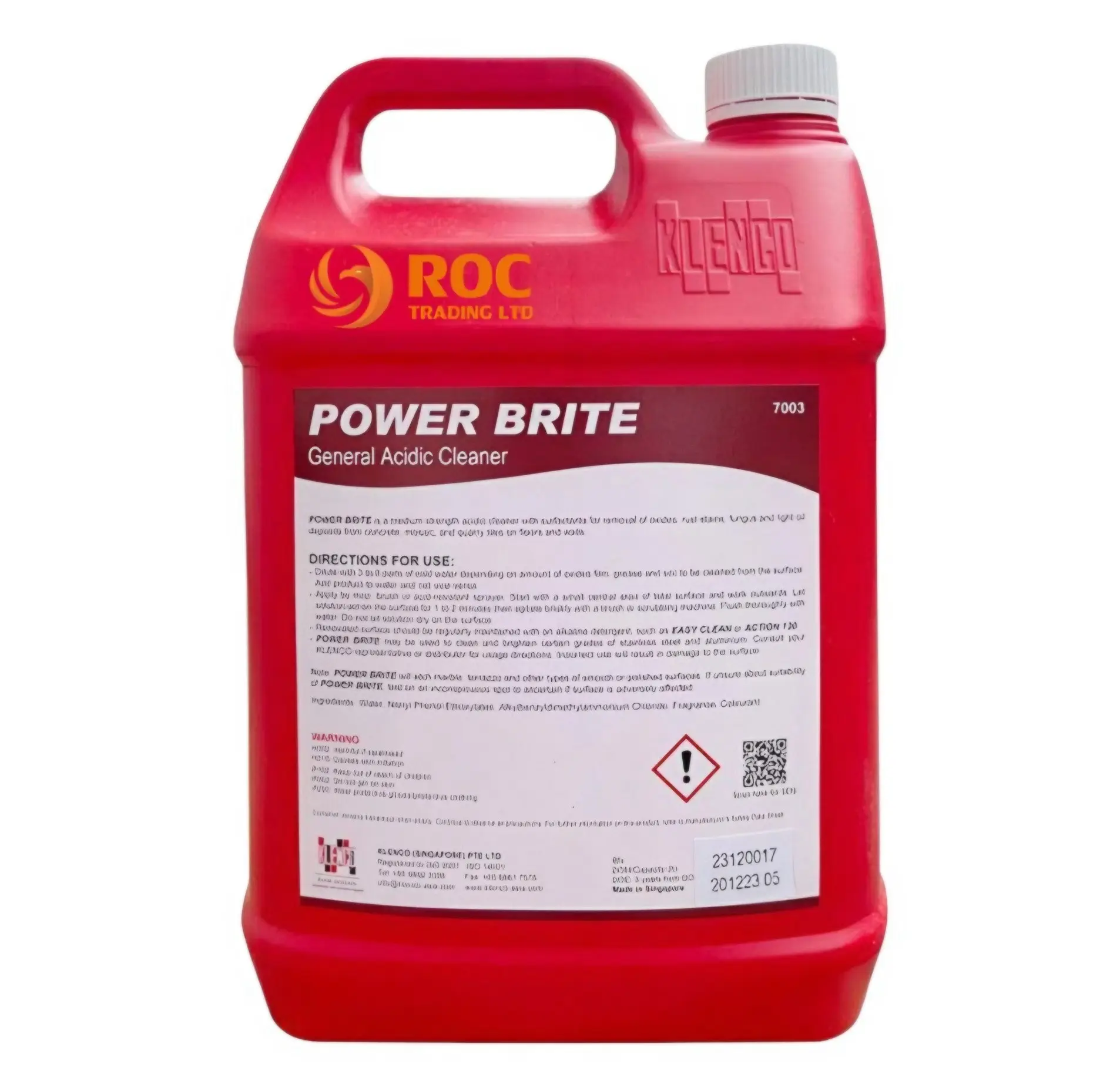 Power Brite-5L chất tẩy cặn can-xi