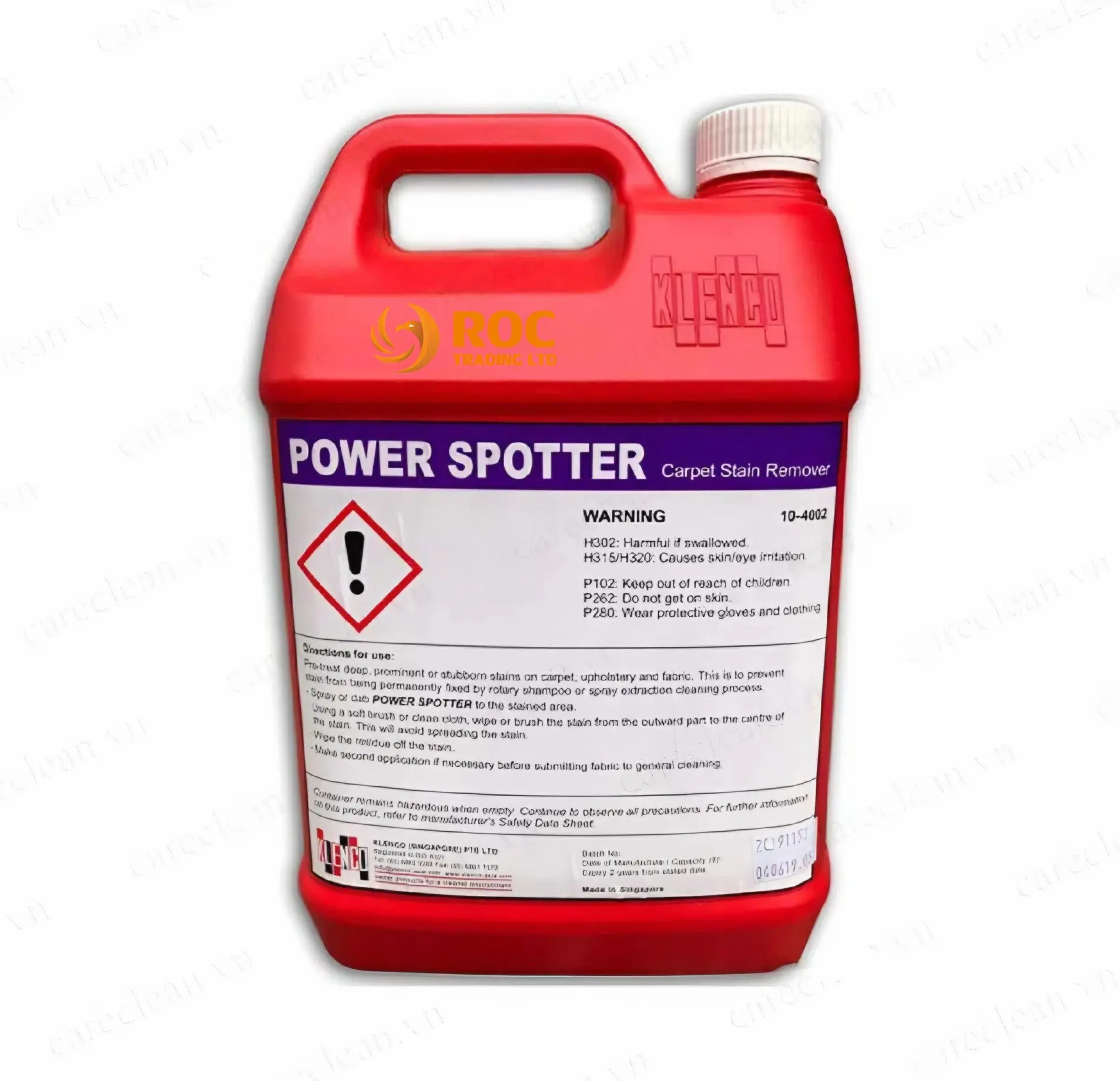 Power Spotter-5L Hóa chất tẩy điểm trên thảm giặt sofa