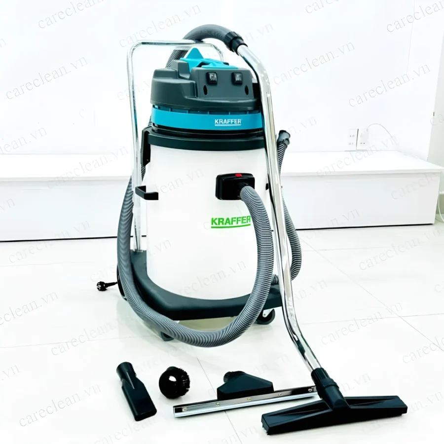 Máy hút bụi thùng nhựa Kraffer KF70B tại ROC