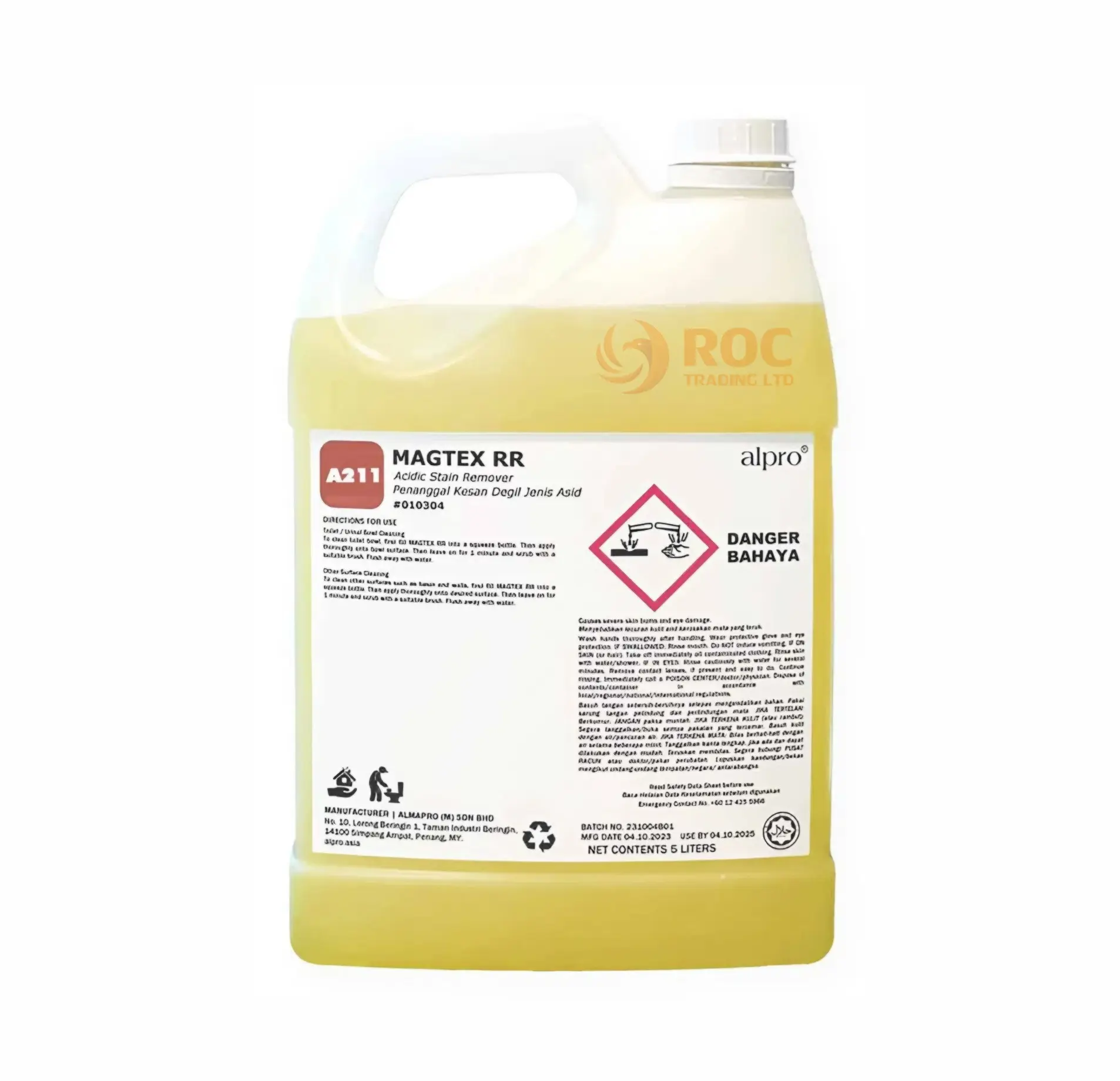 Hóa chất tẩy bồn cầu Alpro A211 Magtex RR